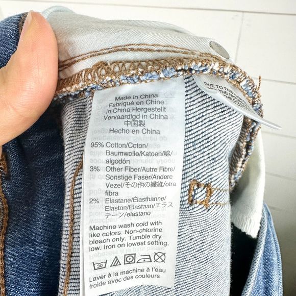 Madewell Cali Demi Boot Jeans in Fleetwood Wash Size 28 - Picture 11 of 11